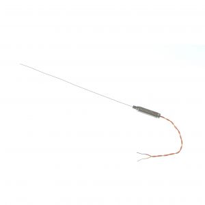 Thermocouple isolée minérale avec pot enfilé et 100mm de plomb TWIN Twisted ANSI isolé par PFA - Type K