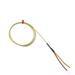 Glassfibre isolé ANSI Exposed Junction Thermocouple avec queues nues - Types K