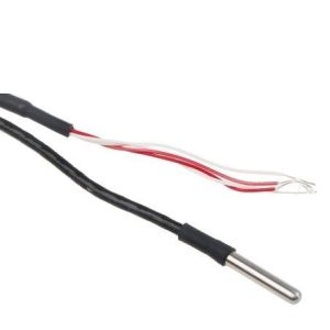 Sonde Pt100  usage gnral avec fil PFA - Type PRT - Diamtre de la sonde 6,0 mm - Longueur de la sonde 50 mm - Longueur du cble 2 m