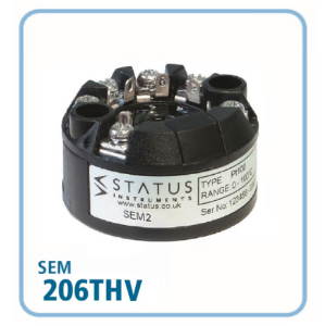 Transmetteur SEM206THV de temprature avec thermistance, entre Pt1000, Pt500 et sortie de tension