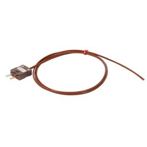 Thermocouple  fil hermtiquement scell IEC Type T avec terminaison de fiche miniature - 2M