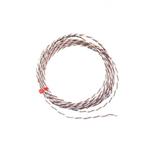 Thermocouple  jonction expose IEC double torsion isol en PTFE avec queues nues - Type T - Longueur de cble de 3 m