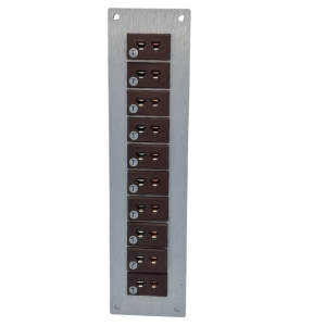 Connecteur de thermocouple Panneau en aluminium avec prises miniatures IEC de type T