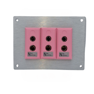 Connecteur de thermocouple Panneau en aluminium avec prises standard CEI de type N