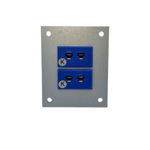 Connecteur de thermocouple Panneau en aluminium avec prises miniatures JIS de type K