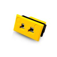 Connecteur de thermocouple miniature rectangulaire AM-K-FF Type K ANSI