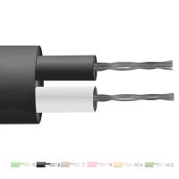 Cble / fil de thermocouple  paire plate isol en PVC de type J (IEC)