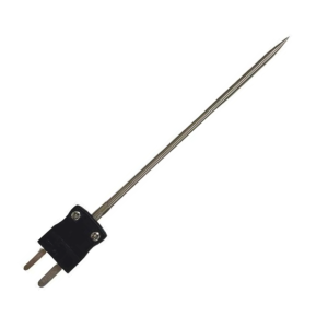 Sonde de temprature de pointe daiguille IEC J - 3,3 x 110 mm avec Mini Plug