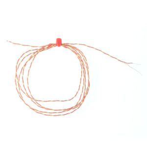 Thermocouple  jonction expose isol ANSI PFA avec queues nues - Type K - Taille du brin 1/0,2 mm - Longueur 5 m