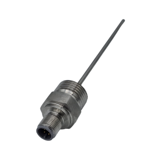 Capteur RTD Pt100 dautomatisation industrielle avec connecteur M12 - Type de raccordement process 1/2" BSPP - Diamtre de la gaine de 3 mm - Longueur de la gaine de 200 mm
