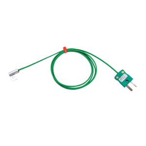 Capteur thermocouple IEC Type K mont en surface avec terminaison miniature de prise - longueur de 1M