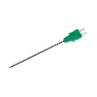 Sonde thermocouple  pointe daiguille CEI avec prise miniature moule - Type K - 110mm