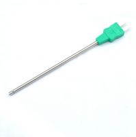 Sonde thermocouple de style sonde dair CEI avec prise miniature moule - Type K - 110mm