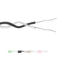 Type J PTFE Isolé Twin Twisted Pair Thermocouple Câble / Fil (IEC)