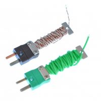 PFA Cable Tidy IEC Exposed Junction Thermocouple avec mini-fiche intgre - Types K, T