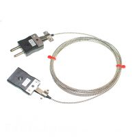 Type J Glassfibre Thermocouple Extension Leads with Standard Plug ' Sockets (IEC)