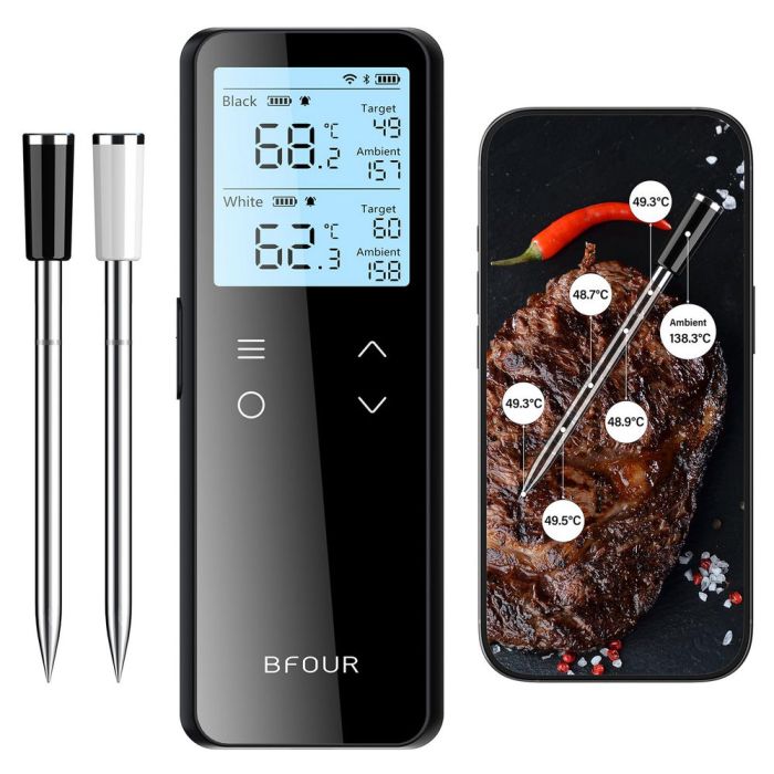  NEW PRODUCT! Wireless Meat Thermometer with Wi-Fi & Bluetooth